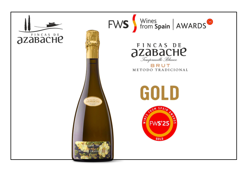 FINCAS DE AZABACHE SPARKLING WINE- GOLD IN WINES FROM SPAIN AWARDS