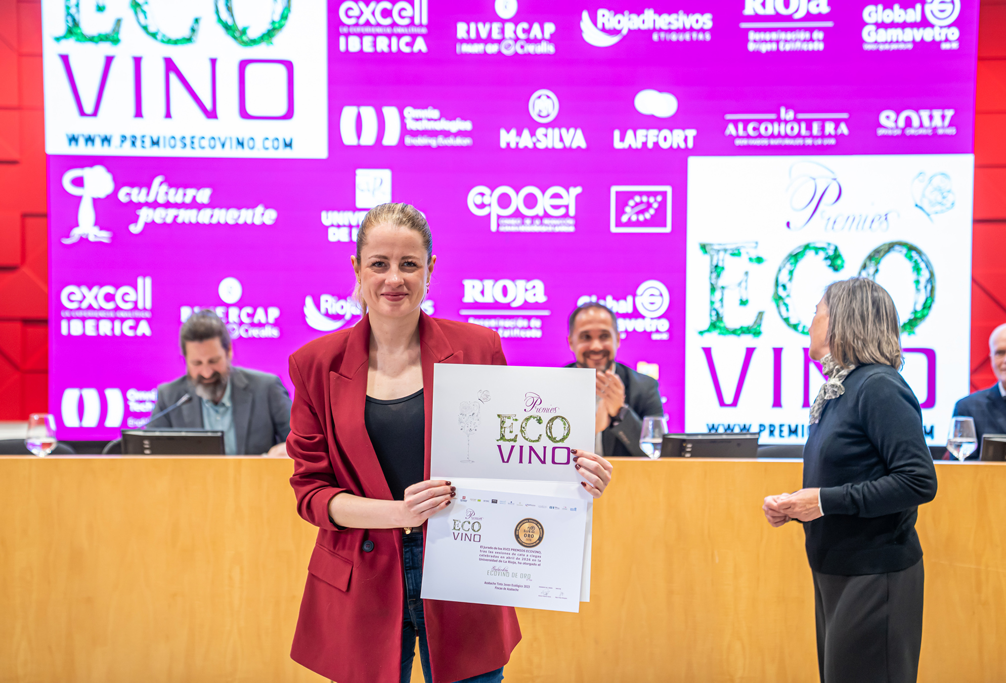 MEDALLA DE ORO EN LOS PREMIOS ECOVINO 2026